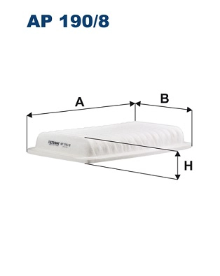 Hava Filtresi Swift 10> Splash 10> | FILTRON AP 190/8 | OEM 13780-69L00