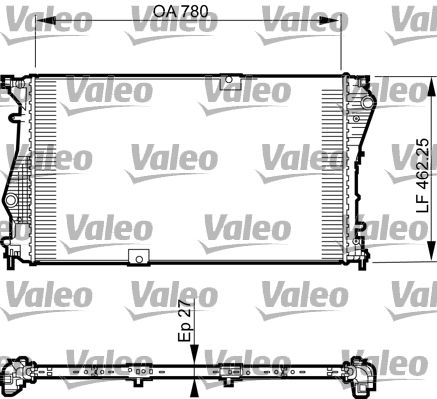 Motor Radyatoru Trafic II Vivaro 2,0DCI | VALEO 735599 | OEM 4406359 4406359 93865588 214109682R 93865588 214109682R
