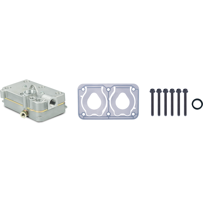 Kompresor Silindir Kapağı Komple Volvo FH12 FM12 NH12 Çift Silindir D12C / D Euro 3 | A-TECH 138.01.1200 | OEM 20701803 130110 RK01167 4127049322 4127049252 4127049272 4127049282
