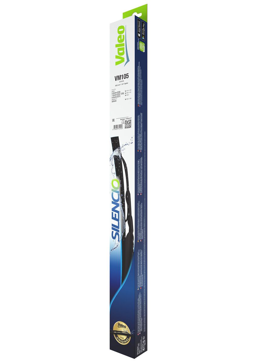 Silecek Supurgesi 600MM Ruzgarlikli Safrane (St) | VALEO 574155 | OEM 61618203954