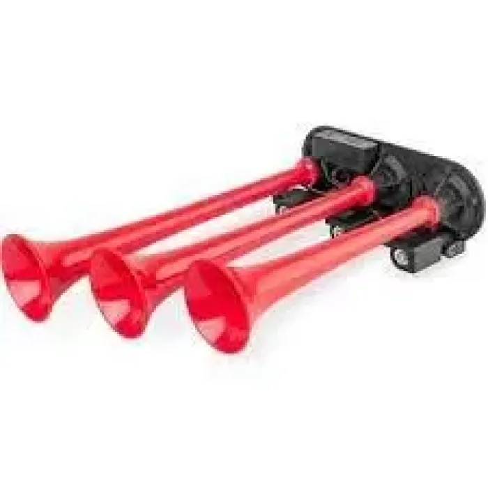 Korna Havali Uc Borulu Melodili 12V Dali Dali Plastik Borulu | SEGER 86EH12.000.03K