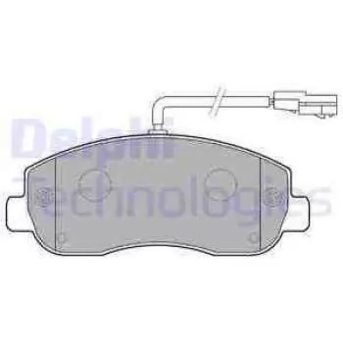 On Fren Balatasi Master III 10> Movano 10> | DELPHI LP2190 | OEM 93167551 4106 043 86R