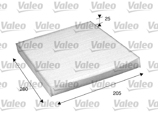 Polen Filtresi Cordoba Ibiza II Leon Toledo II Octavia Caddy II Golf III / IV Passat Polo Inca Audi A3 Tt | VALEO 698885 | OEM 1H0091800 1H0091800 1H0819638A 1H0819638B 1H0819638A 1H0819638B
