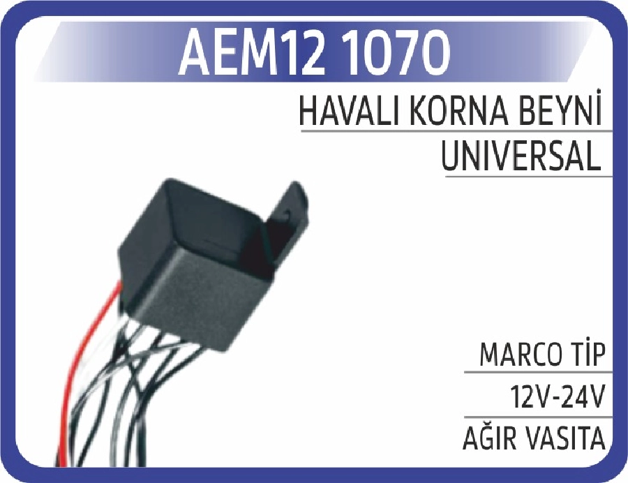Havalı Korna Beyni Marco Tip 12V İran Şahı Sesi | OEM AEM121070