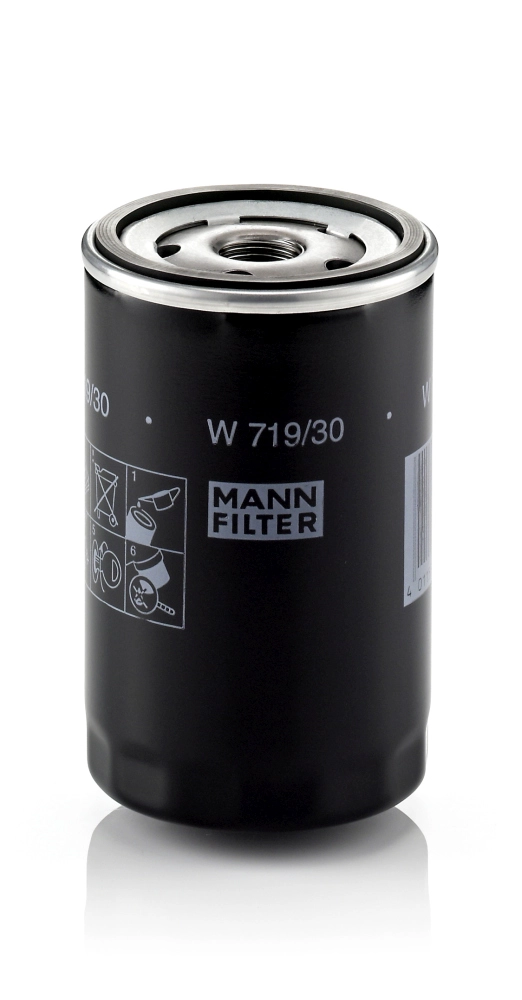 Yag Filtresi Caddy Golf Jetta Passat Polo Bora T5 LT28 35 LT40 55 Ibiza Leon Toledo Octavia | MANN W719/30 | OEM 06A115561B 06A115561B 034115561A 06A115561E 034115561A 06A115561E
