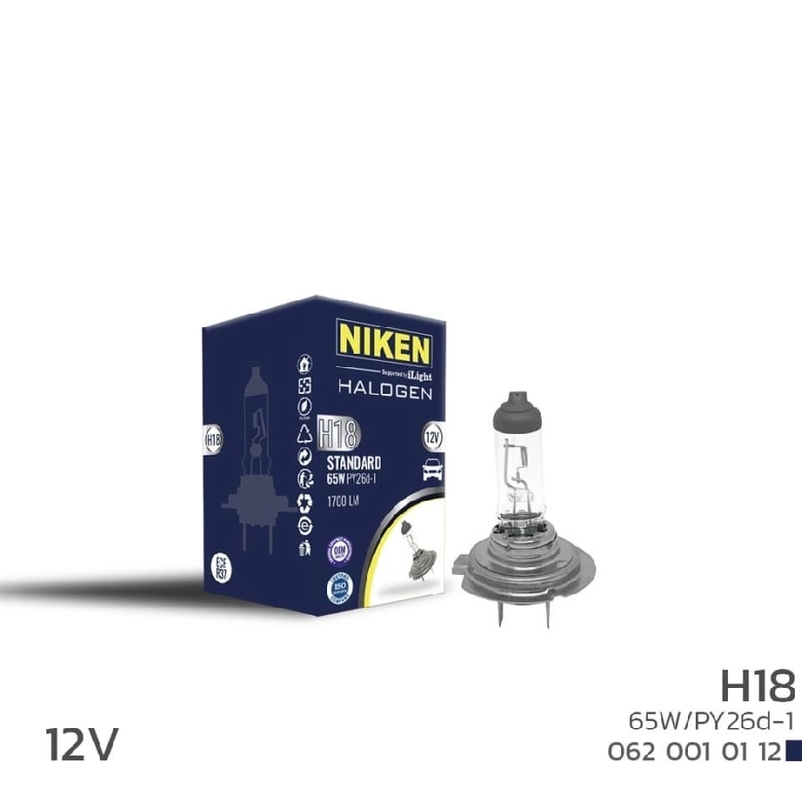 Ampul H18 65W Halojen Ampul PY26d-1 (12V) | OEM 0620010112