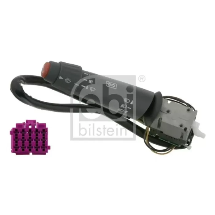 Far Sinyal Silecek Korna Kolu Gri Mercedes Actros / Actros MP2-MP3 / Axor / Atego / Atego 2 / Axor / Axor 2 / Conecto / Tourismo / Travego/ O403 | FEBI 19698 | OEM 0075458224 0085450124