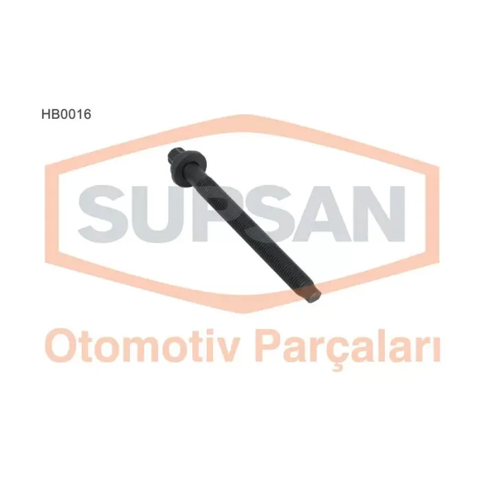 Silindir Kapak Saplamasi (10 Adet) Partner Berlingo 1,9D (DW8) 08470 Motor Ve Sonrasi | SUPSAN HB0016 | OEM 20493