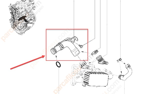 Devirdaim Su Borusu Master 3 2.3 Dci 08>16 | ATIK 113 | OEM 8200808627