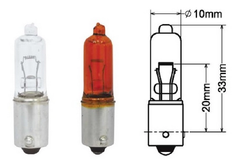 Ampul 12V 21W Sinyal U Halojen Sarı | OEM A10343M
