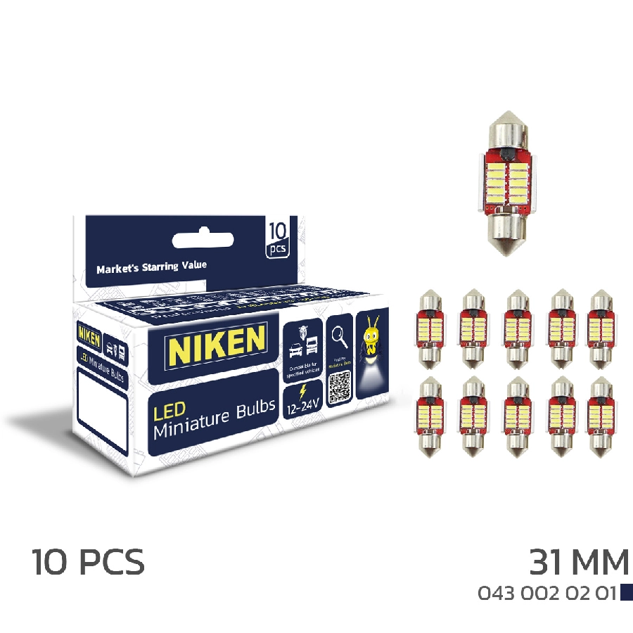 LED Ampul Sofit CANBUS LED 31MM | OEM 0430020201