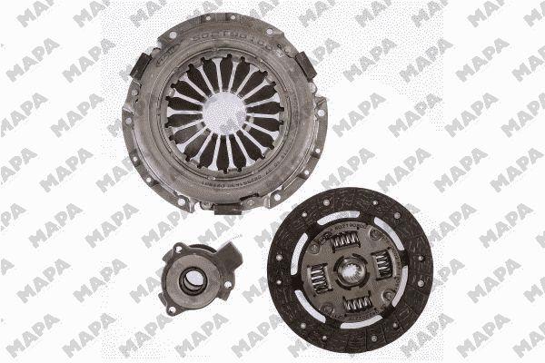 Debriyaj Seti Astra H (A04): 1.2 (L48) | MAPA 005190 608 | OEM 588009 1606587