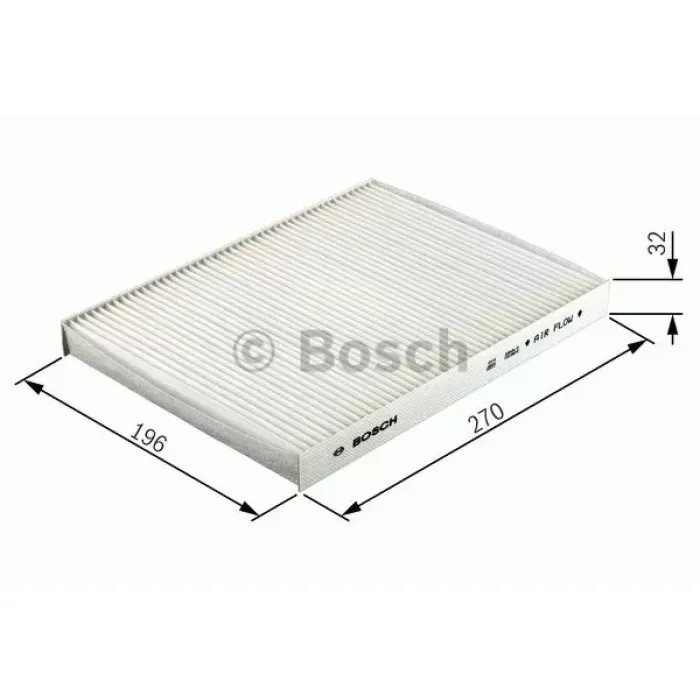 Polen Filtresi C5 III C6 04 / 08>P407 04> (Karbonlu) | BOSCH 1987432311 | OEM 6479.46 6479.46 6479.45 6479.45