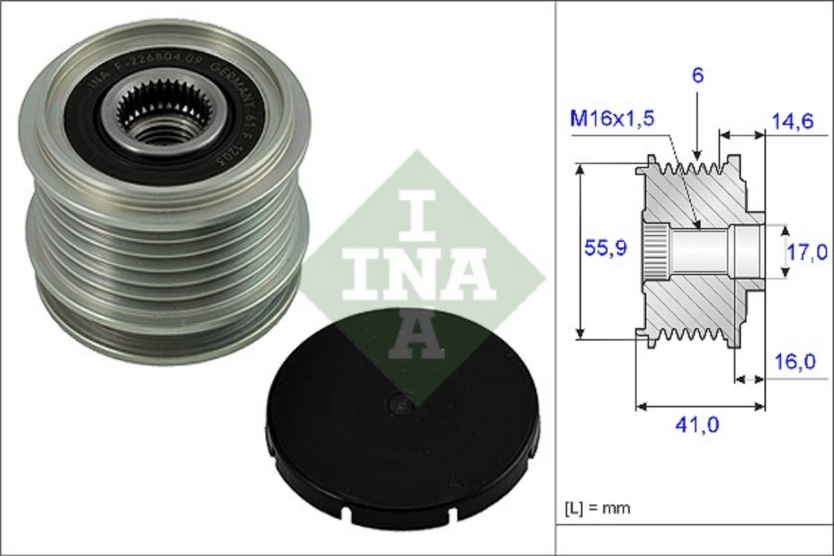 Alternatör Serbest Hareketi (Alternatör) | OEM 038 903 119