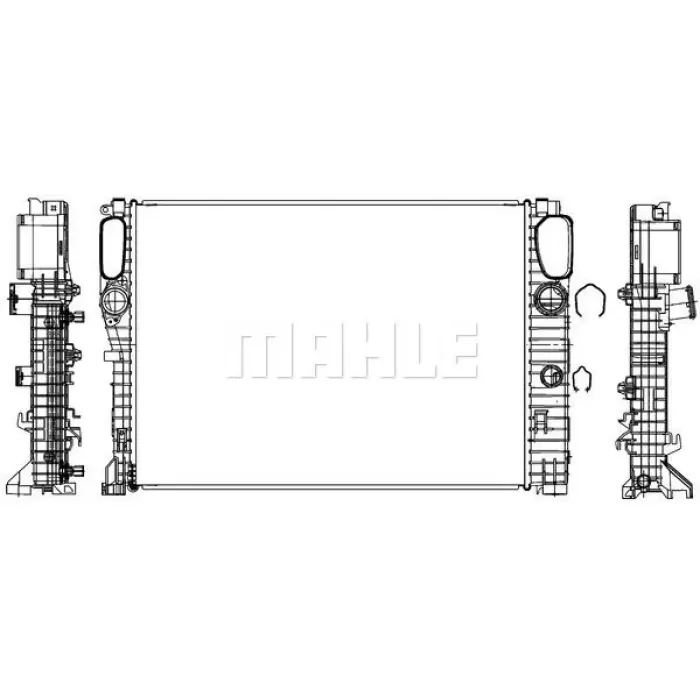 Motor Su Radyatoru C219 04>10 W211 02>08 S211 03>09 | MAHLE CR 37 000S | OEM A2115003102 A2115003402