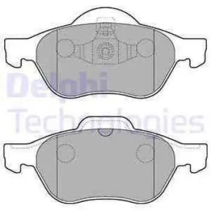 On Fren Balatasi Clio 3 06>12 Megane 2 03>08 Scenic 2 03>08 Laguna 3 07>15 1.4 1.5 Dci 1.6 1.9 Dci 2.0 16V | DELPHI LP2252 | OEM 410601237R