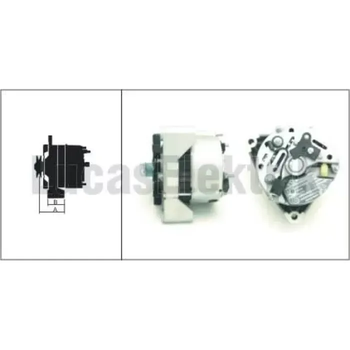 Alternator A127 24V 55A Iveco Mk 110 16 A Ah | LUCAS LEA0517 | OEM 42522722 51261017172