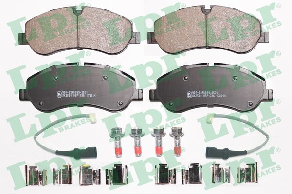 On Fren Balatasi Transit Custom V362-V363 12> (Arka Tek Teker) | LPR 05P1786A | OEM BK21 2K021 AC 2391870