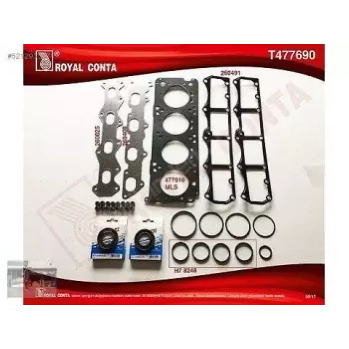 Ust Takim Contasi Reinz Keceli ve Subap Lastikli Doblo Marea Palio Stilo 1,6 16V | ROYAL T477690 | OEM 5895663 5895663 71713031 71718852 71748292 71713031 71718852 71748292