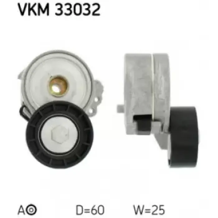 Alternator Gergi Rulmani (Kutuklu) Partner P206 306 307 Boxer Berlingo Jumpy Jumper Ducato 1.9D 2.0D | SKF VKM 33032 | OEM 5751.74