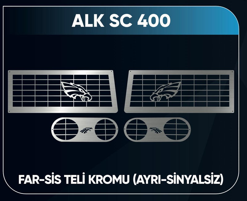 Scanıa Far Teli Sis Teli Nikelajı Ayrı Ayrı Sinyalsiz