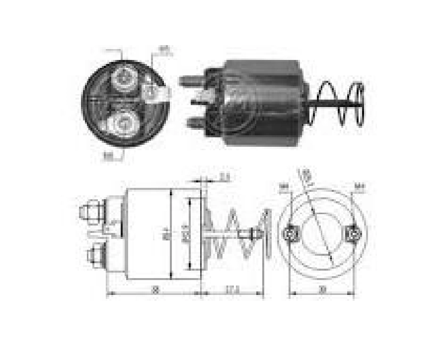 Marş Otom. 12V Citroen, Fiat Ducato, Peugeot 404-504 | OEM ZM-1492