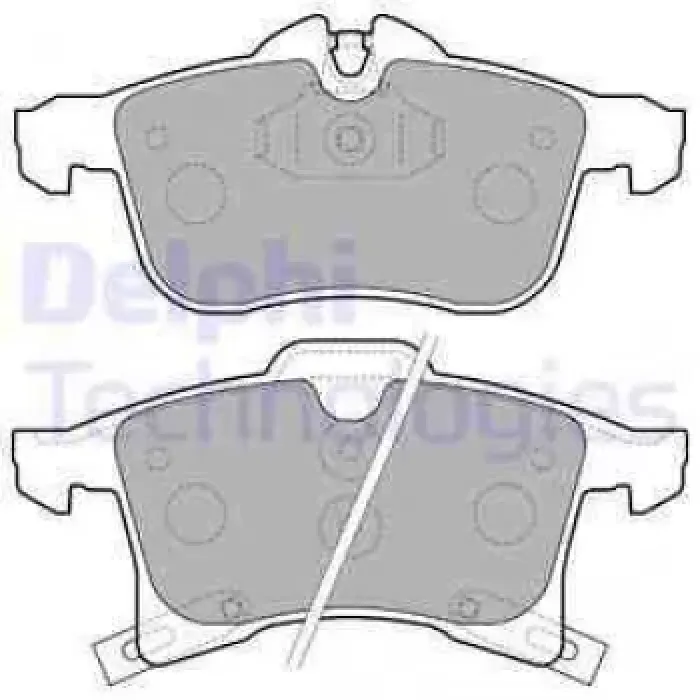 On Fren Balatasi Astra H - Meriva A - Meriva B - Zafira B - Corsa C - Combo C Y17DT Z17DTH | DELPHI LP1861 | OEM 1605998 1605080