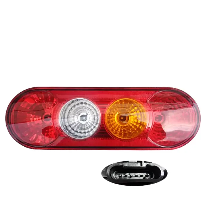 Arka Stop Lambasi Duylu (4 Lu Oval Tip) Sag/Sol V347 Pikap 06>14 | CERKEZ CVT-234 | OEM 7C16 13404 AA 4884990