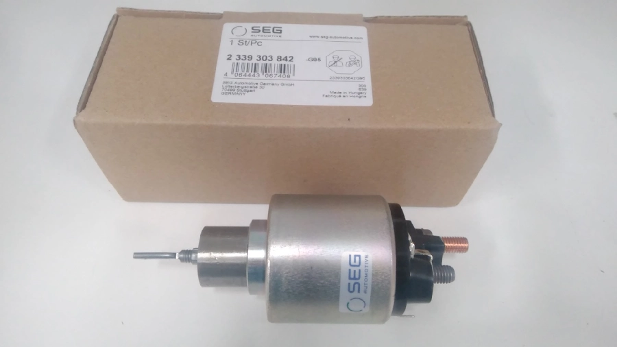 Marş Otomatiği 12V (M6 Sağ Cıvata) Citroen Jumper-Fiat | OEM 2339303842