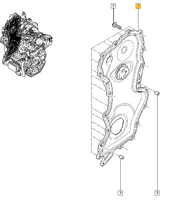 Eksantrik Zincir Kapagi Renault (M9T 1.6DCI R9M) Trafic III Kadjar Megane IV , Mercedes (OM622, OM626) C-Class W205 14> Vito W447 14> | SANTRAL 208 | OEM 135027147R 135027147R A6260100500 A6260100500
