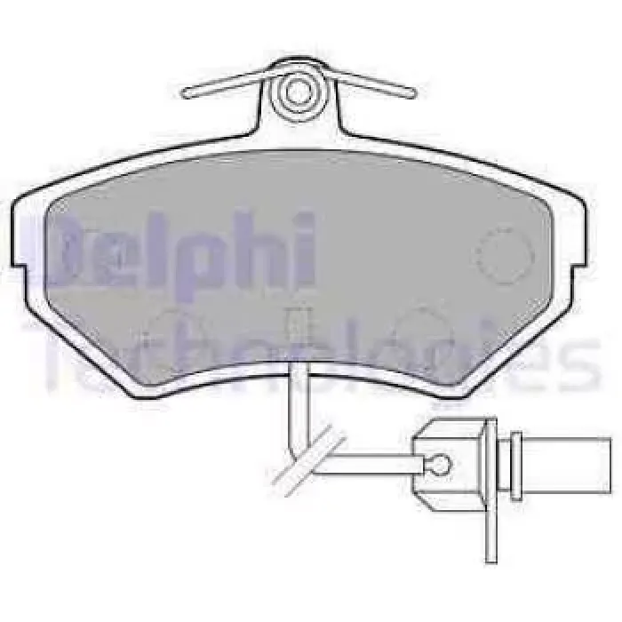 On Fren Balatasi Passat A4 Exeo 94>05 | DELPHI LP1631 | OEM 8E0698151B 8E0698151M