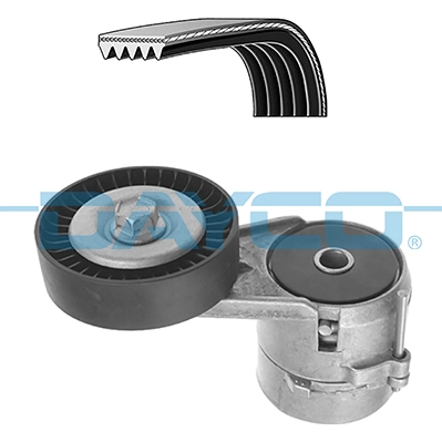 Kanalli Kayis Seti Alternator Gergi Rulmani (Kutuklu) Astra F G H Combo Corsa B C Zafira Vectra C 1,4 1,6 1,8I 1,8 16V | DAYCO KPV405 | OEM 1340555 6340656