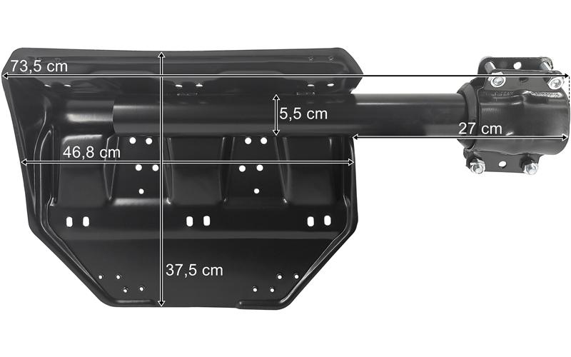 Çamurluk Kolu Scania Düz Tip Sağ | OEM 1792686