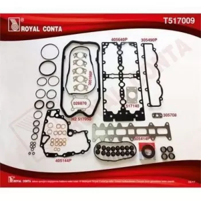 Motor Takim Conta (Alt / Ust Full) Skt Keceli Subap Lastikli S,K,C Haric Ducato 01> Iveco Daily 01> 2,3JTD Karsan Jest J10 2,3JTD 06> | ROYAL T517009 | OEM 504049360