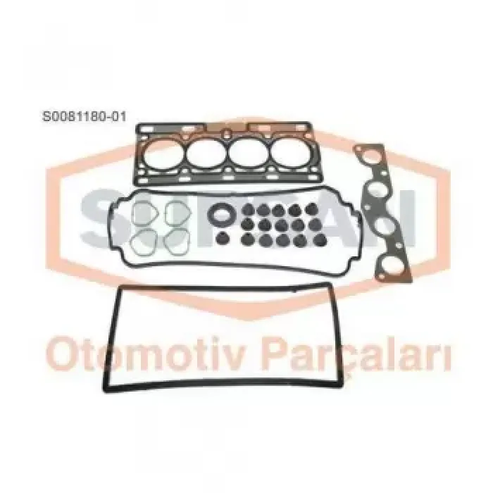 Ust Takim Contasi Renault Twingo, Clio 1,2 16V (Eng, D4F) Keceli, Supap Lastikli Skc LI (Reinz) | SUPSAN S0081180-01 | OEM 7701473003