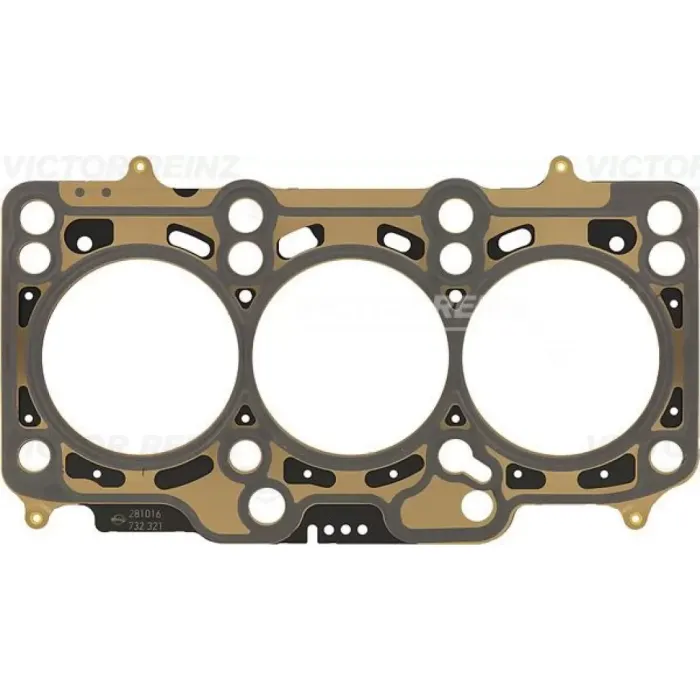 Silindir Kapak Contasi 3 Kertik Polo Ibiza Fabia 2010=> 1.2 Tdi (Cfwa) | VICTOR REINZ 61-37820-20 | OEM 03P103383E 03P103383H