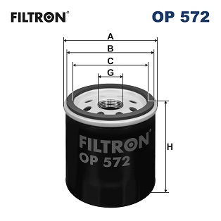 Yag Filtresi Toyota Corolla 1988-2002 Benzinli (AE92 AE101 AE111 Kasa) 107-C1 05> | FILTRON OP572 | OEM 90915YZZA3
