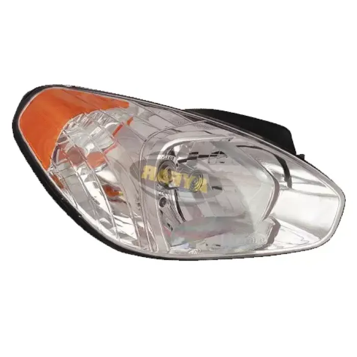 Far Sag Hyundai Accent Era 06>11 (Motorlu/Sari Sinyalli) | AYFAR F 404495 | OEM 921021E040 921021E088 921021E089