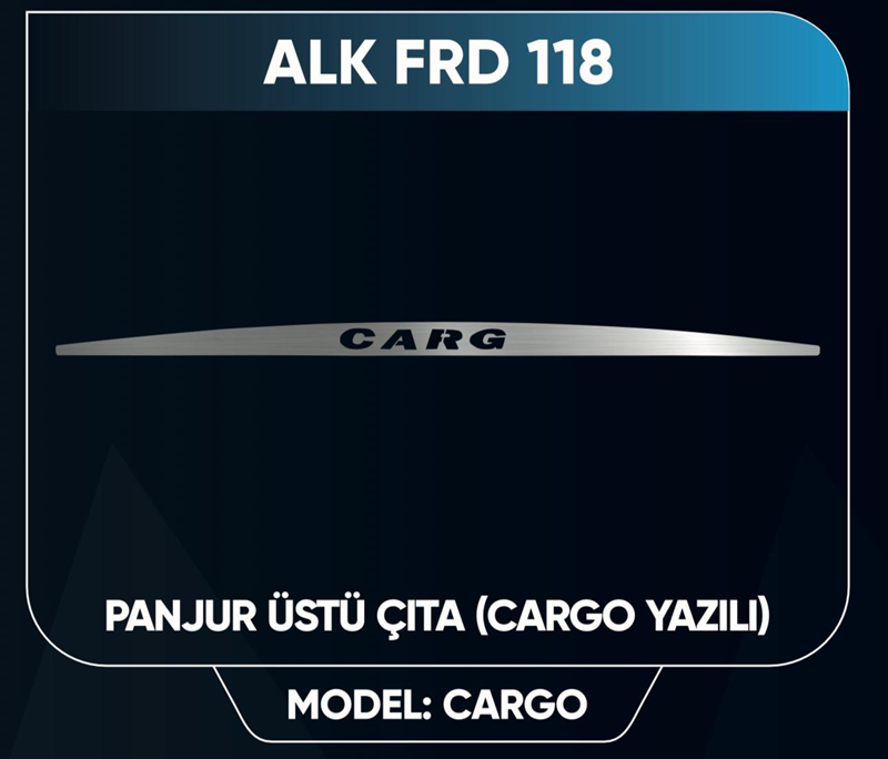 Kargo Ön Göğüs Yazılı Çıta