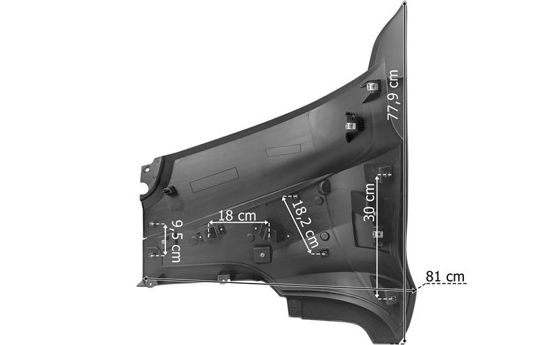 Tampon İveco S-Way Sağ | OEM 5802302642
