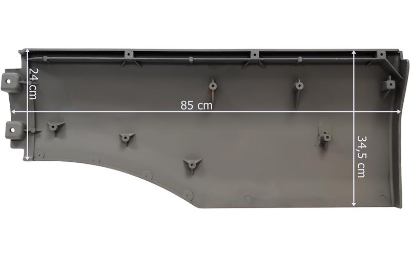 Çamurluk Eki MAN TGX-TGA Yeni Kasa Sağ | OEM 81615100376
