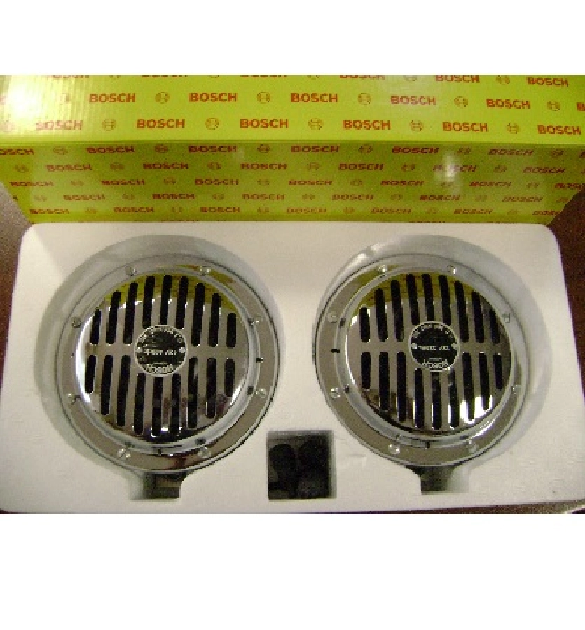Yuksek Ses Superton Buyuk Kafa Nıkelaj Korna 12V 325, 400 Hz 110 Db | OEM 0986AH0203