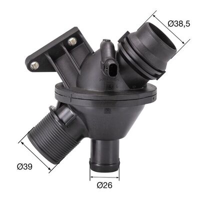 Termostat BMW F10 F11 F20 F21 F22 F23 F30 F80 F31 F34 F32 F82 F33 F83 F36 E84 F25 F26 F15 F85 E89 Z4 11> | MAHLE TM25108 | OEM 11538635689
