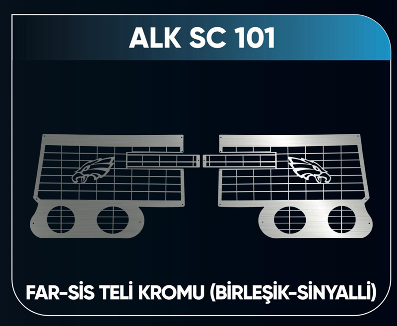 Scanıa Far Teli Sis Teli Nikelajı Tüm Sinyalli