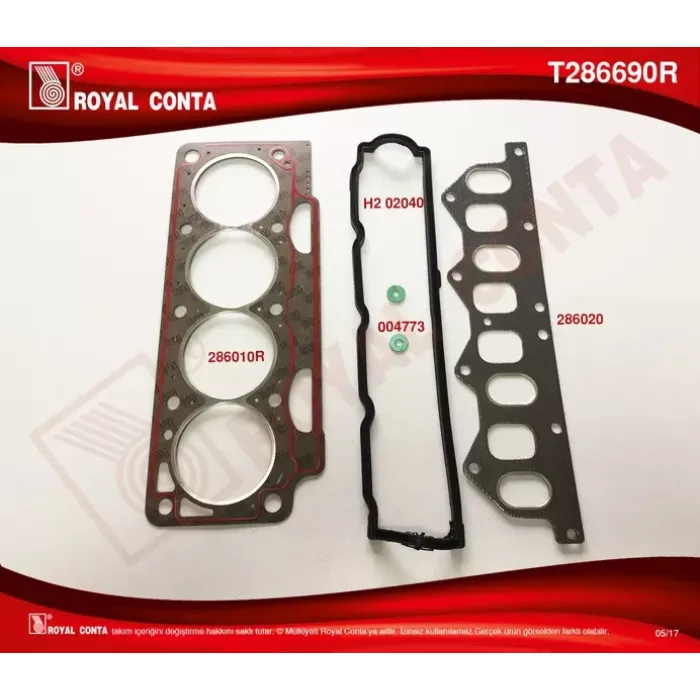 Motor Takim Contasi Ust Kecesiz Laguna Megane 1,8 / 2,0 8V (F3P / F3R) Skc Super | ROYAL T286690R | OEM 7701467058