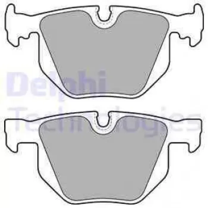 Fren Balatasi Arka BMW E65 E66 | DELPHI LP1834 | OEM 34216753850 34216761285