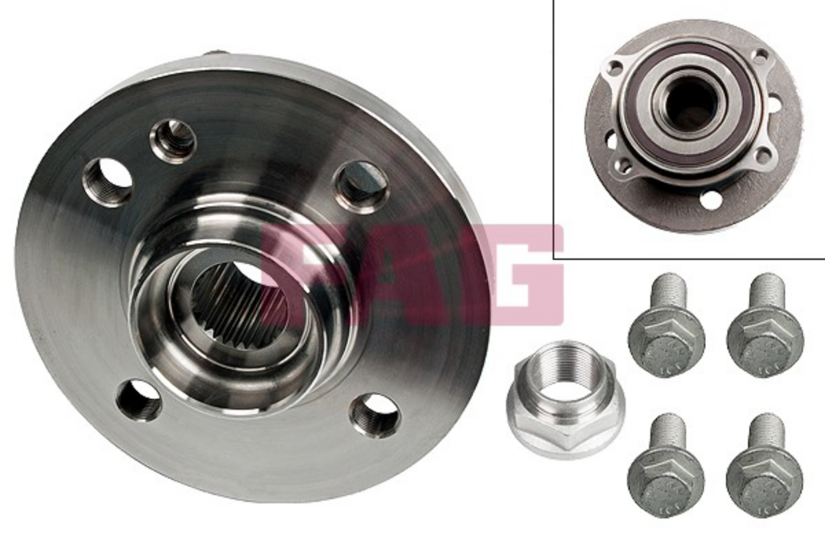 Tekerlek Yatağı Seti (Tekerlek Bağlantısı) | OEM 31 22 6 776 162[WB]