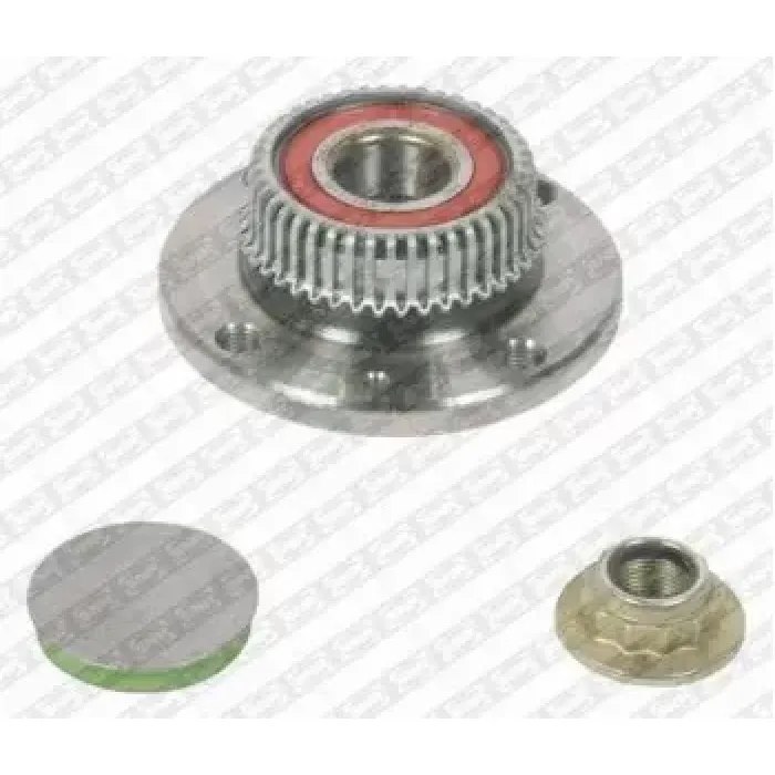 Arka Teker Poryasi Rulmanli Polo (94 01) Polo Clasic (95 01) Lupo (98 05) (4 Delik) | SNR R15445 | OEM 6X0501477 6X0501477 6X0598477 6X0598477