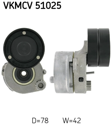 Kayis Gergisi Komple M-Benz Axor 1840-3240-4140 OM457/Citaro/Travego | SKF VKMCV 51025 | OEM 4572002970 4572003170