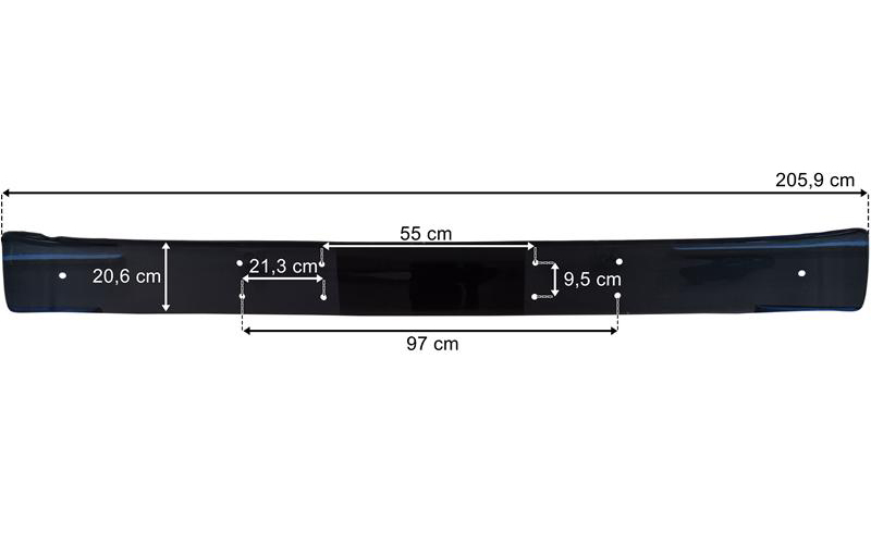 Güneşlik Axor Düz 1840, 3240, 3229 Y.m 2005 Sonrası | OEM 9738110510